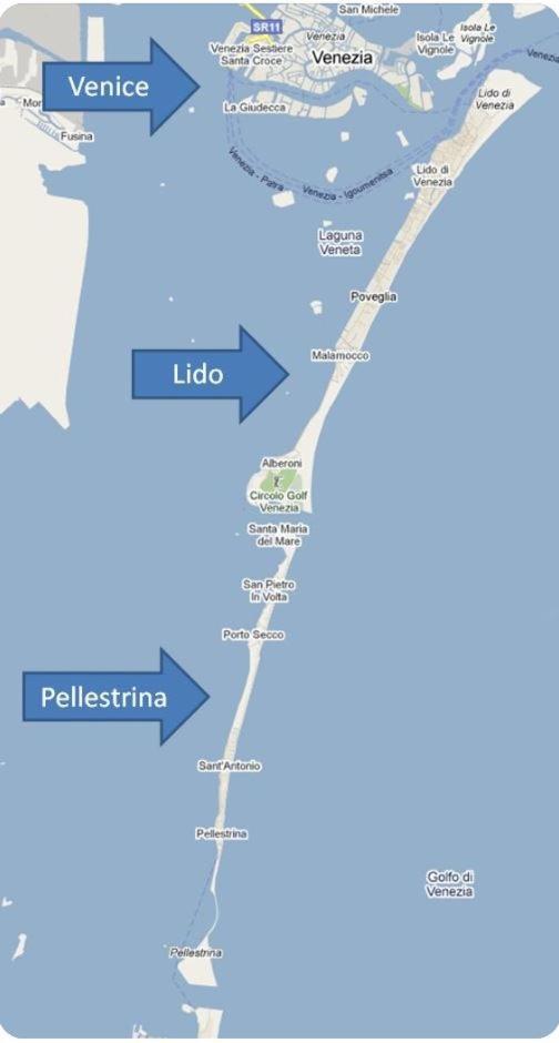 Appartamento Bolle Blu Venezia Lido Esterno foto